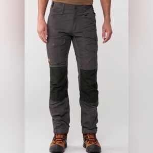 Fjallraven Vidda Pro Ventilated Trousers Men 38 black gray wind water resistant